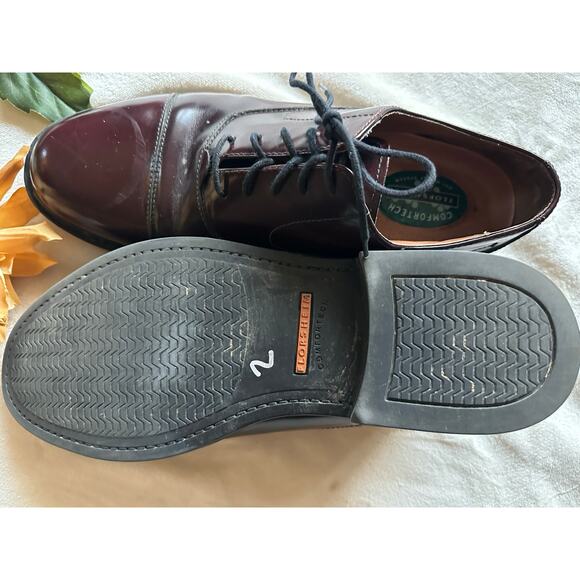 Florsheim Dark Brown Dress Shoes 11M - Picture 4 of 5